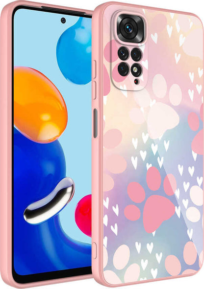 Xiaomi Redmi Note 11 Global Kılıf Kamera Korumalı Desenli Sert Silikon Mnc Epoksi Kapak-No4