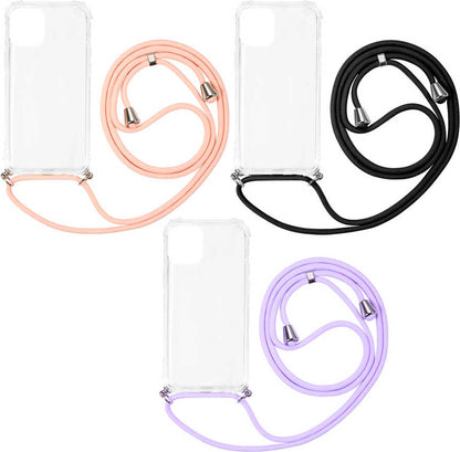 iPhone 12 Mini Uyumlu Mnc X-Rop Kapak-Renksiz