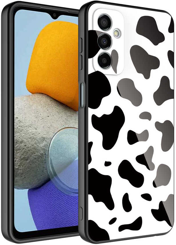 Galaxy M23 Kılıf Kamera Korumalı Desenli Sert Silikon Mnc Epoksi Kapak-No7