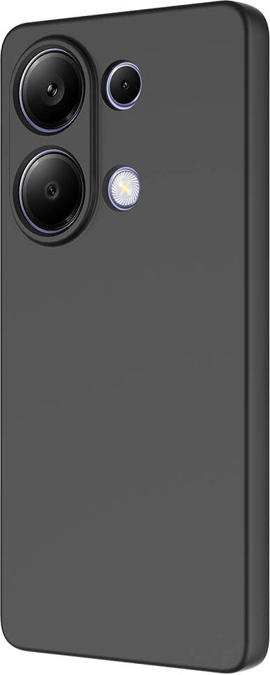 Xiaomi Poco M6 Pro 4g Kılıf Mnc Mara Laaakan Kapak-Siyah