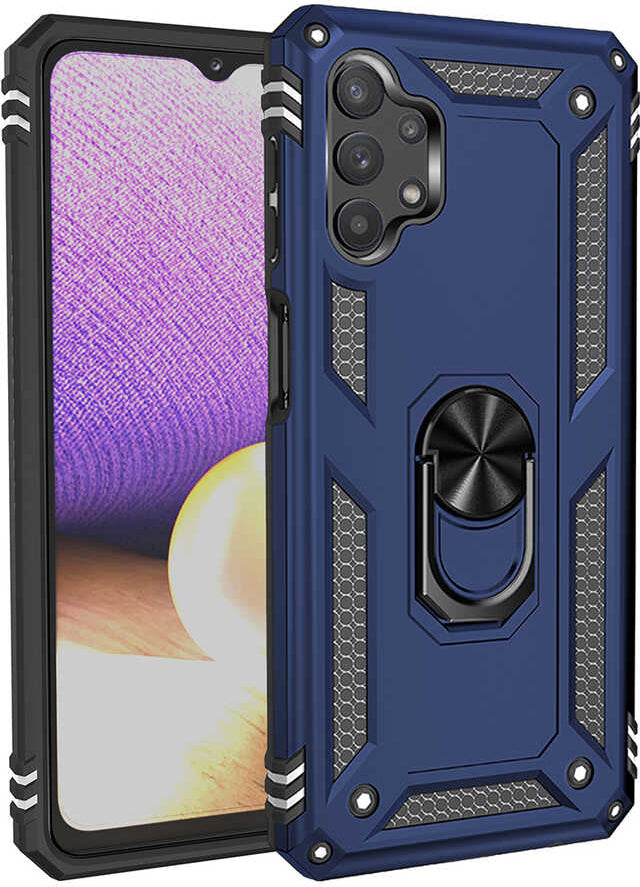 Galaxy A23 Kılıf Mnc Vega Kapak-Mavi