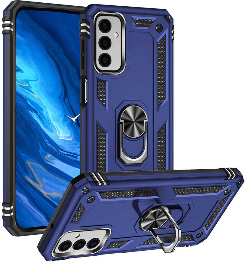 Galaxy M23 Kılıf Mnc Vega Kapak-Mavi