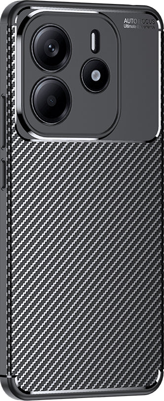 Xiaomi Redmi Note 14 5g Uyumlu Kılıf Mnc Negro Silikon Kapak-Siyah