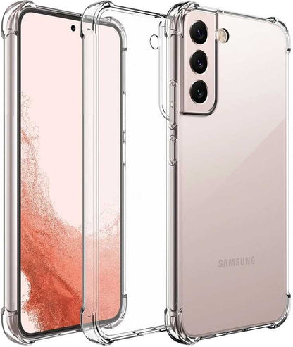 Galaxy S22 Plus Kılıf Mnc Kamera Korumalı Nitro Anti Shock Silikon-Renksiz