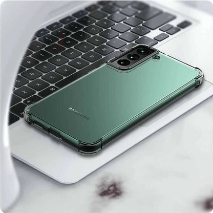 Galaxy S22 Plus Kılıf Mnc Kamera Korumalı Nitro Anti Shock Silikon-Renksiz