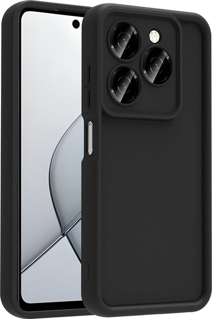 Tecno Spark 20 Pro 5g Kılıf Kamera Korumalı Mnc Ananas Kapak - Siyah