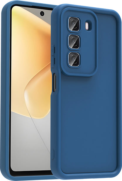 Infinix Hot 50 4g Kılıf Kamera Korumalı Mnc Ananas Kapak - Koyu Yeşil