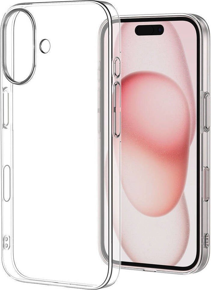 Apple iPhone 16 Plus Kılıf Mnc Droga Kapak-Şeffaf
