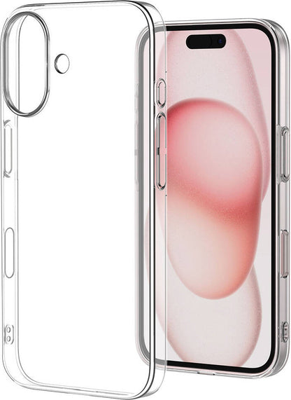 Apple iPhone 16 Plus Kılıf Mnc Droga Kapak-Şeffaf