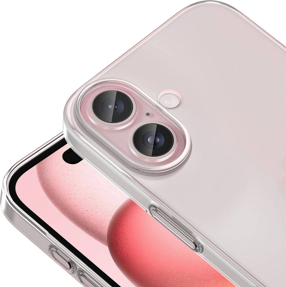 Apple iPhone 16 Plus Kılıf Mnc Droga Kapak-Şeffaf
