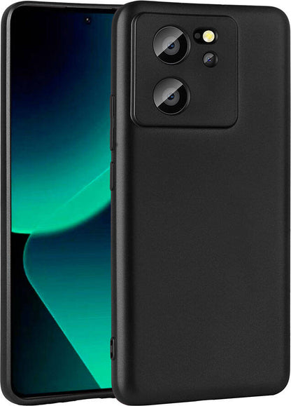 Xiaomi Mi 13T Kılıf Mnc Premier Silikon Kapak-Siyah