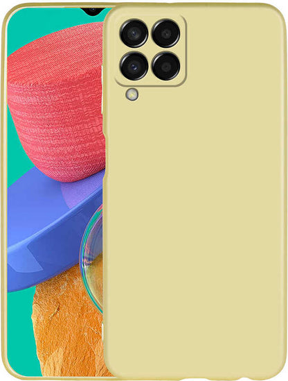 Galaxy M33 Kılıf Mnc Premier Silikon Kapak-Gold