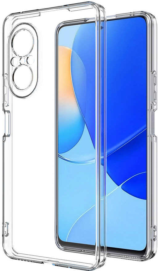 Huawei Nova 9 Se Kılıf Mnc Süper Silikon Kapak-Renksiz
