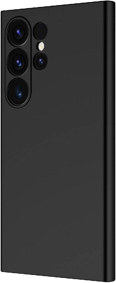 Galaxy S24 Ultra Kılıf Mnc Mara Laaakan Kapak-Siyah