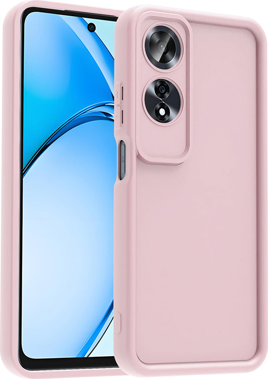 A60 Kılıf Kamera Korumalı Mnc Ananas Kapak - Pembe