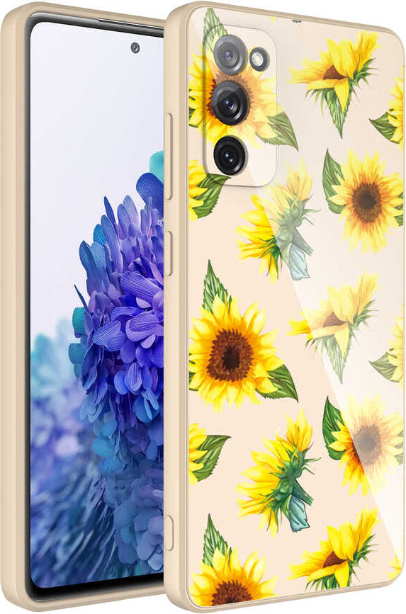 Galaxy S20 Fe Kılıf Kamera Korumalı Desenli Sert Silikon Mnc Epoksi Kapak-No2