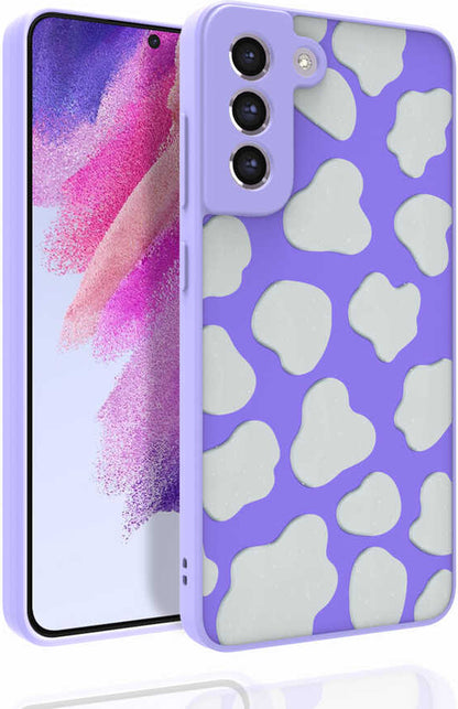 Galaxy S21 Fe Kılıf Desenli Kamera Korumalı Parlak Mnc Nora Kapak-No6