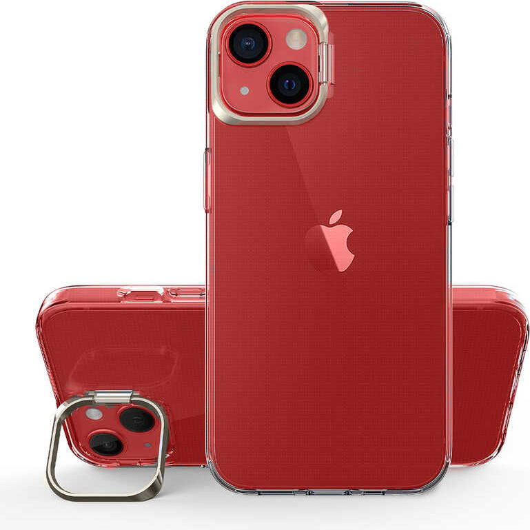 iPhone 14 Plus Kılıf Mnc Skuba Kapak-Gold