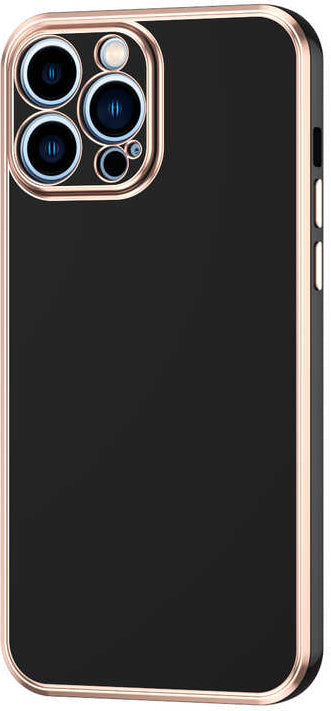 iPhone 13 Pro Uyumlu Mnc Bark Kapak-Siyah