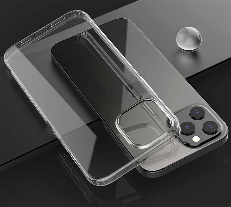 iPhone 12 Uyumlu Mnc Imax Silikon-Siyah