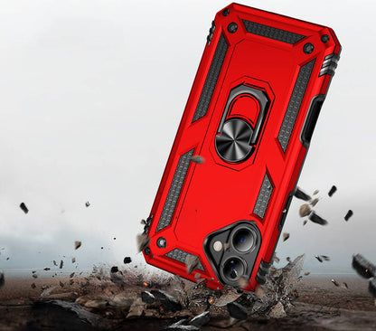 Apple iPhone 16 Kılıf Mnc Vega Kapak-Kırmızı