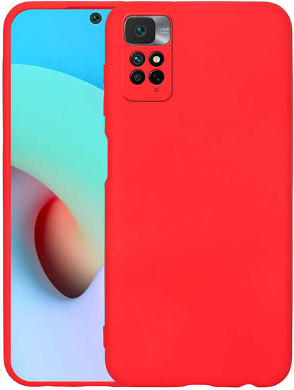 Xiaomi Redmi Note 11S Global Kılıf Mnc Mara Laaakan Kapak-Kırmızı