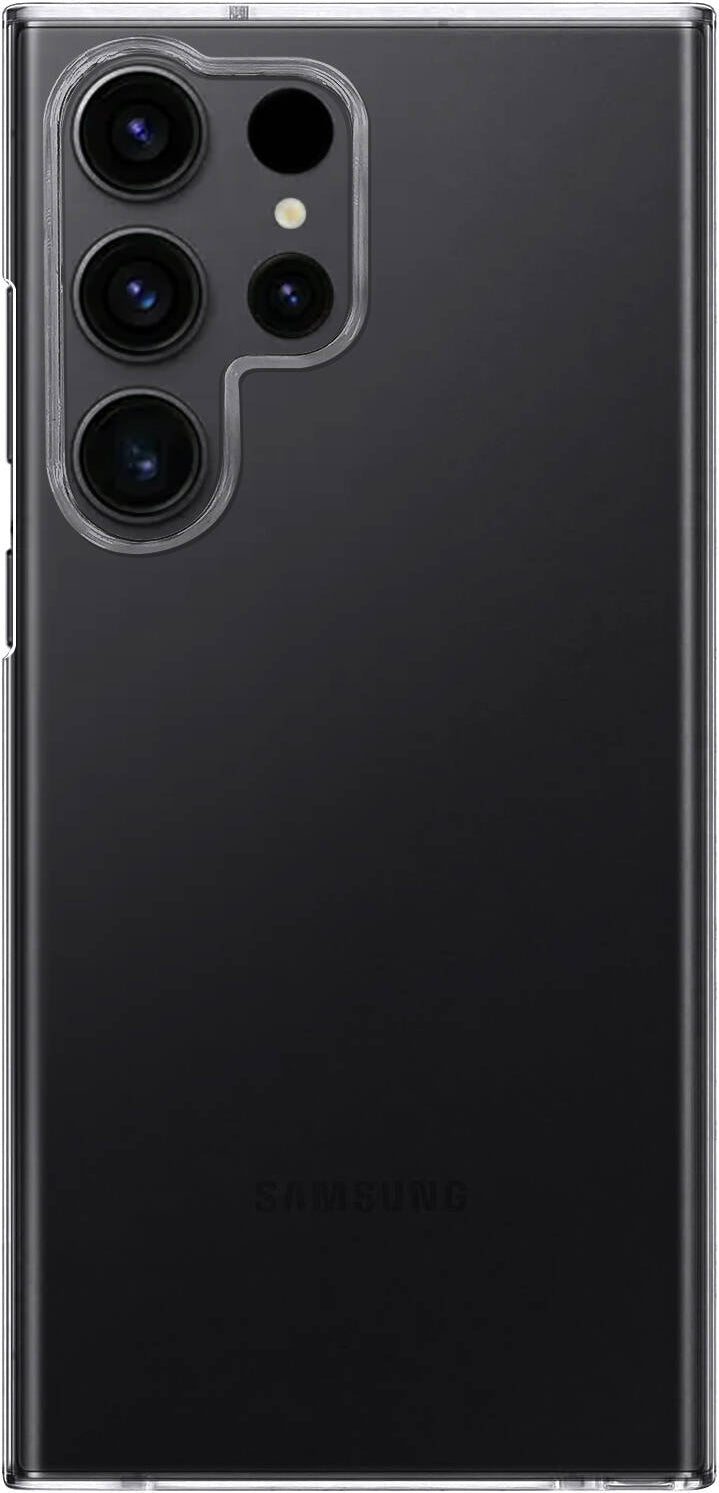 Galaxy S24 Ultra Kılıf Mnc Vonn Kapak-Renksiz