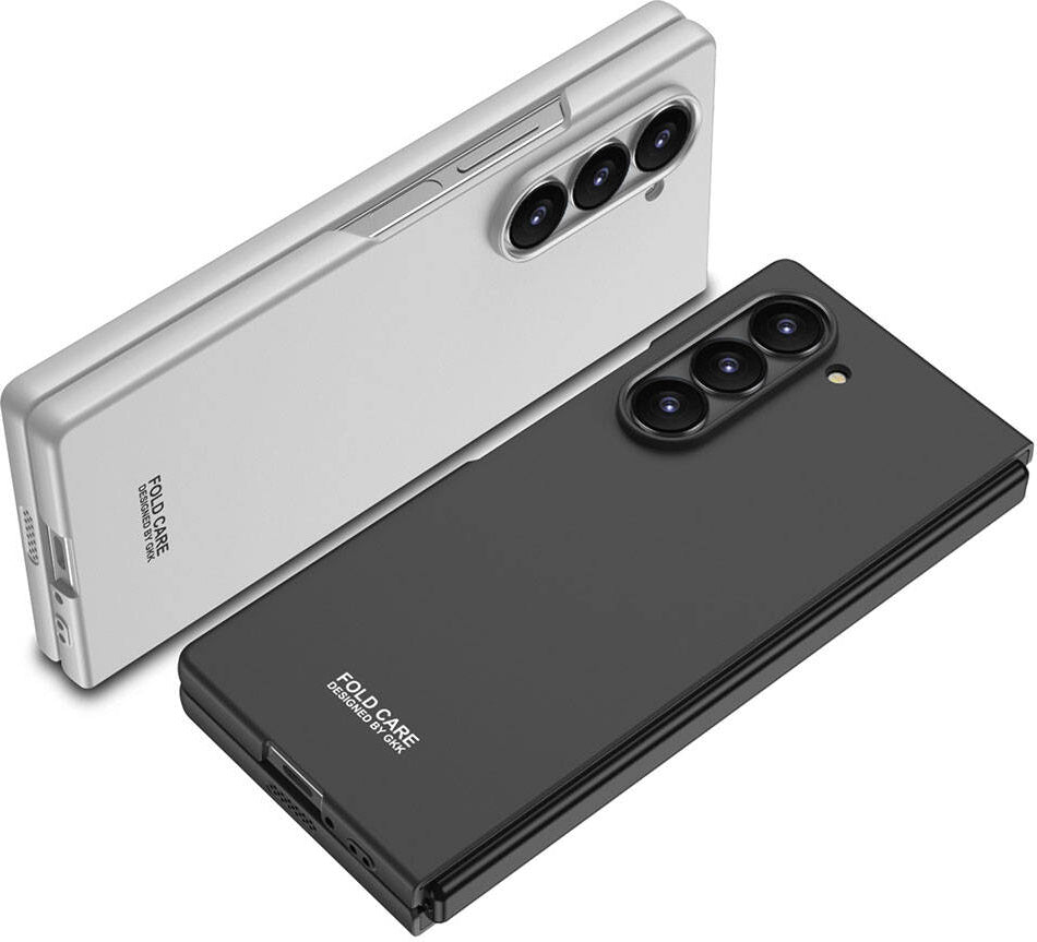 Galaxy Z Fold 6 Kılıf Mnc Sert Kıpta Kapak-Mavi