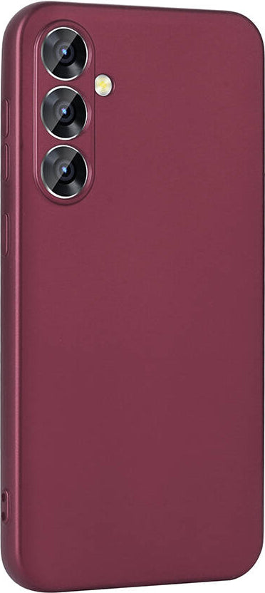 Galaxy A55 Kılıf Mnc Premier Silikon Kapak-Kırmızı