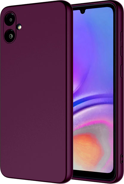 Galaxy A06 Kılıf Mnc Mara Lansman Kapak-Koyu Mor