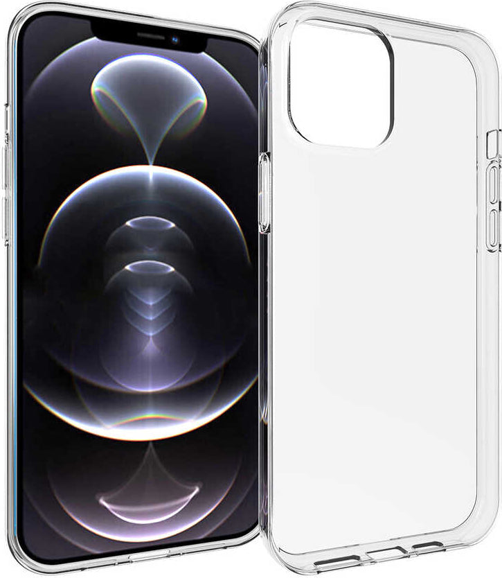iPhone 15 Pro Max Uyumlu Mnc Süper Silikon Kapak-Renksiz
