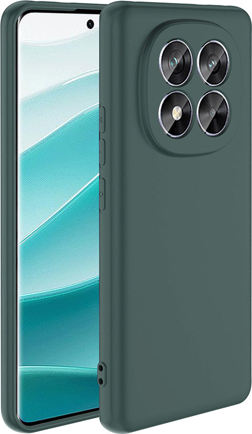 Redmi Note 14 Pro 4g Kılıf Mnc Mara Lansman Kapak - Koyu Yeşil