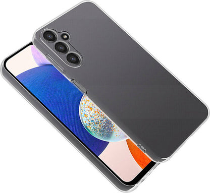 Galaxy A05S Kılıf Mnc Süper Silikon Kapak-Renksiz