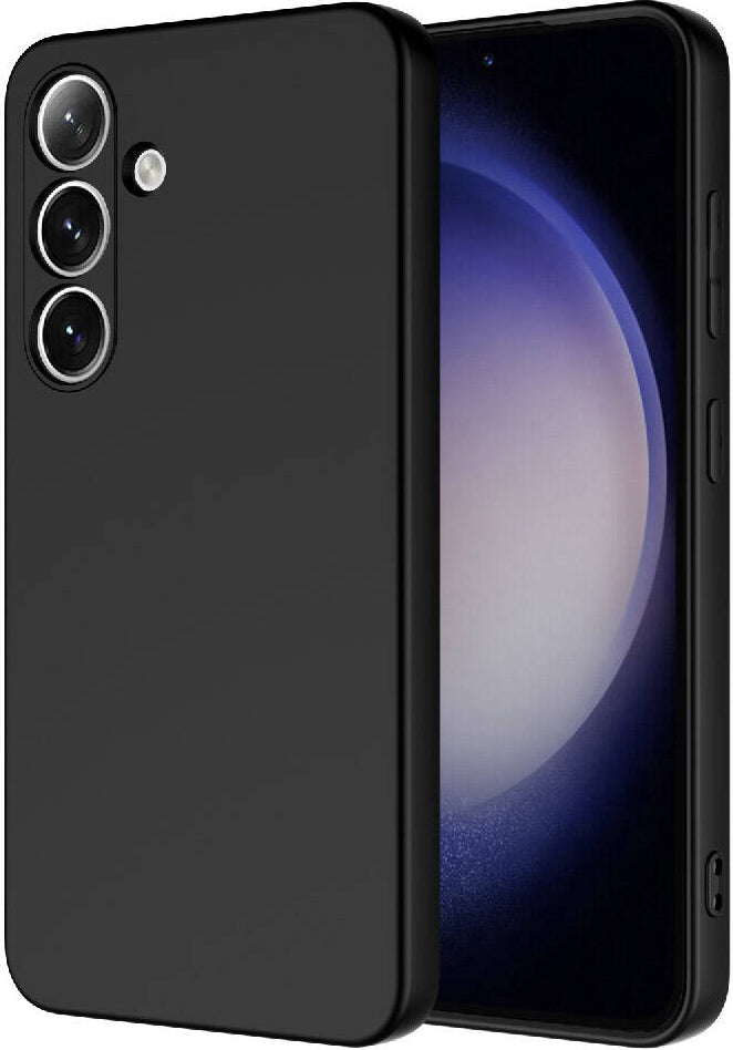 Galaxy S24 Kılıf Mnc Mara Laaakan Kapak-Siyah