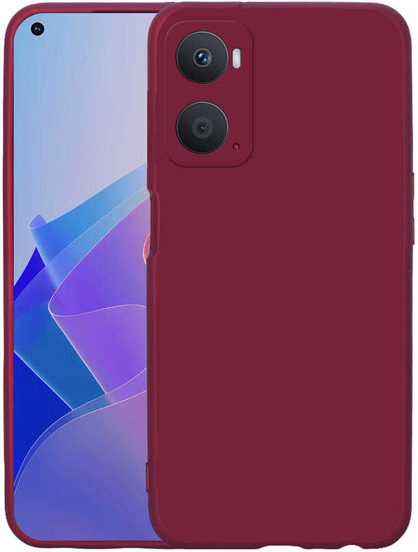 Oppo A96 4g Kılıf Mnc Mara Laaakan Kapak-Koyu Mor