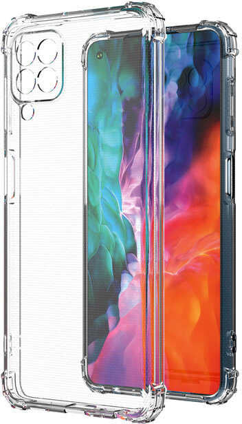 Galaxy M33 Kılıf Mnc Kamera Korumalı Nitro Anti Shock Silikon-Renksiz