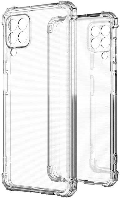 Galaxy M33 Kılıf Mnc Kamera Korumalı Nitro Anti Shock Silikon-Renksiz