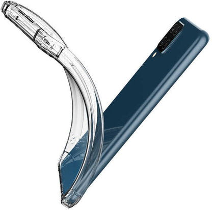 Galaxy M33 Kılıf Mnc Kamera Korumalı Nitro Anti Shock Silikon-Renksiz