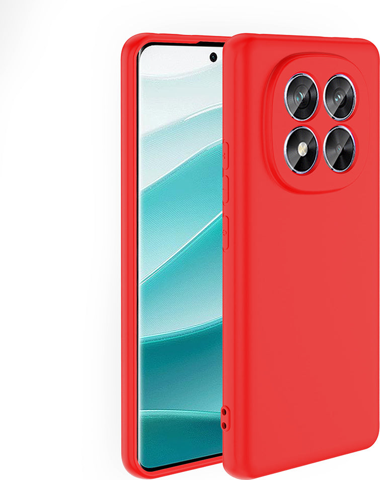 Redmi Note 14 Pro 4g Kılıf Mnc Mara Lansman Kapak - Kırmızı