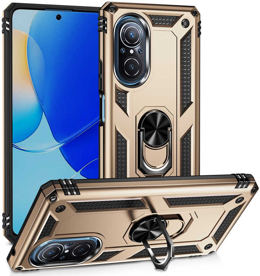 Huawei Nova 9 Se Kılıf Mnc Vega Kapak-Gold