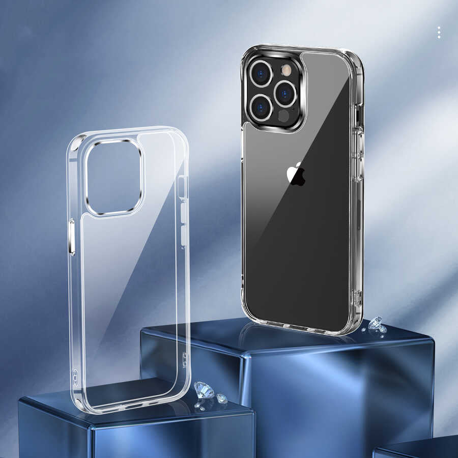 iPhone 14 Pro Uyumlu Mnc Forst Kapak-Renksiz