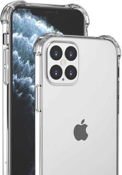 iPhone 12 Uyumlu Mnc Nitro Anti Shock Silikon-Renksiz