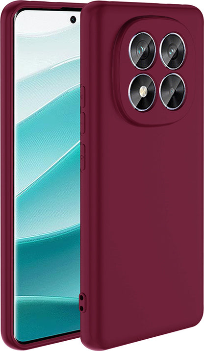 Xiaomi Redmi Note 14 Pro Plus Uyumlu Kılıf Mnc Mara Lansman Kapak-Koyu Mor