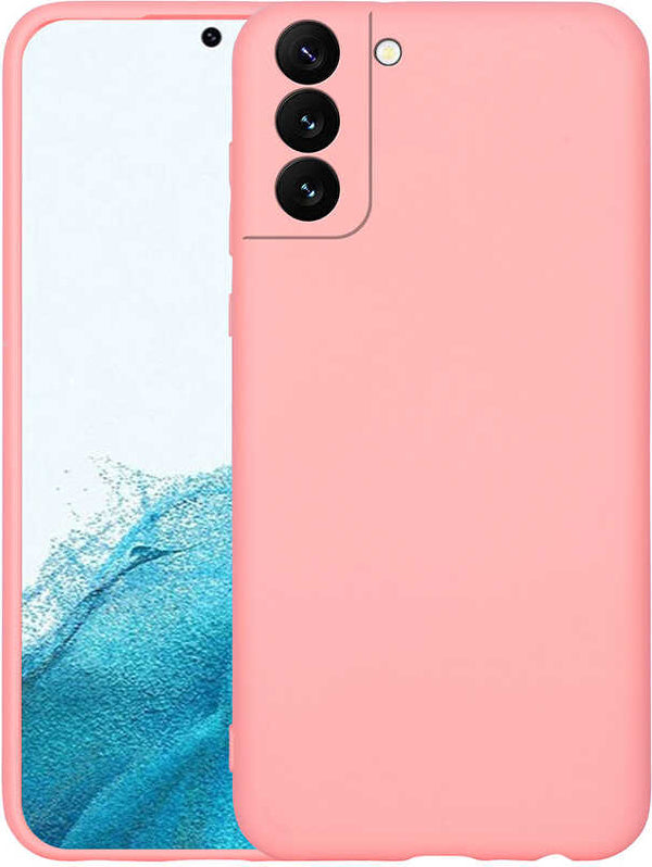 Galaxy S22 Kılıf Mnc Mara Laaakan Kapak-Pembe Açık