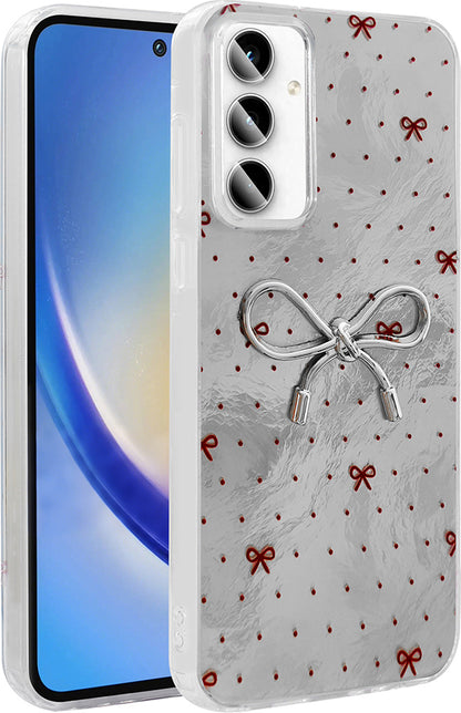Galaxy A55 Kılıf Kamera Korumalı Figürlü Mnc Ponti Silikon Kapak - Açık Mavi