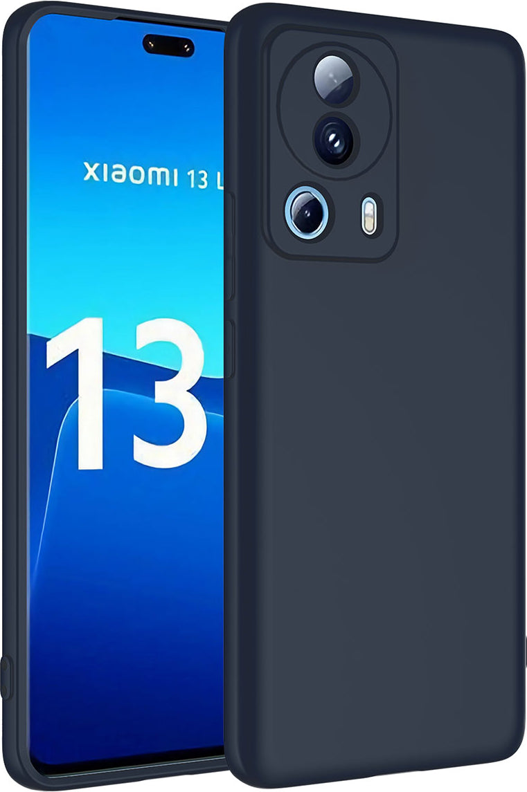 Xiaomi Mi 13 Lite Kılıf Mnc Mara Laaakan Kapak-Lacivert