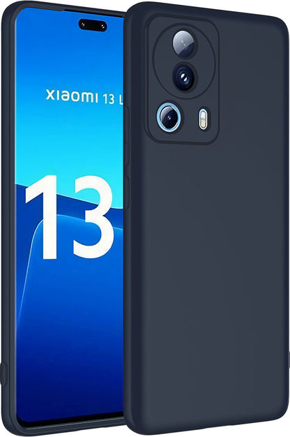 Xiaomi Mi 13 Lite Kılıf Mnc Mara Laaakan Kapak-Lacivert