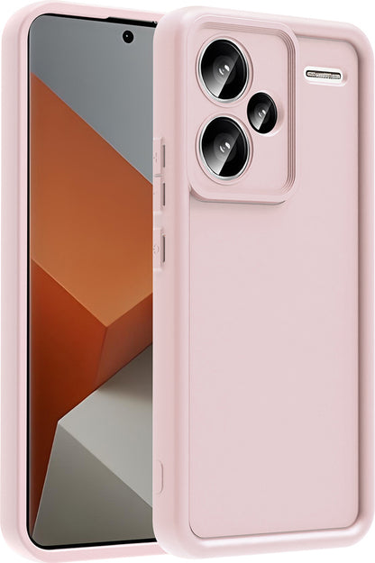 Redmi Note 13 Pro Plus Kılıf Kamera Korumalı Mnc Ananas Kapak - Pembe
