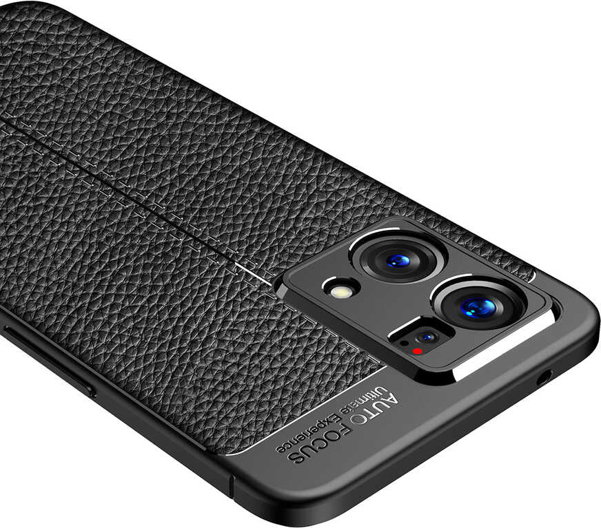 Oppo Reno 7 4g Kılıf Mnc Niss Silikon Kapak-Siyah