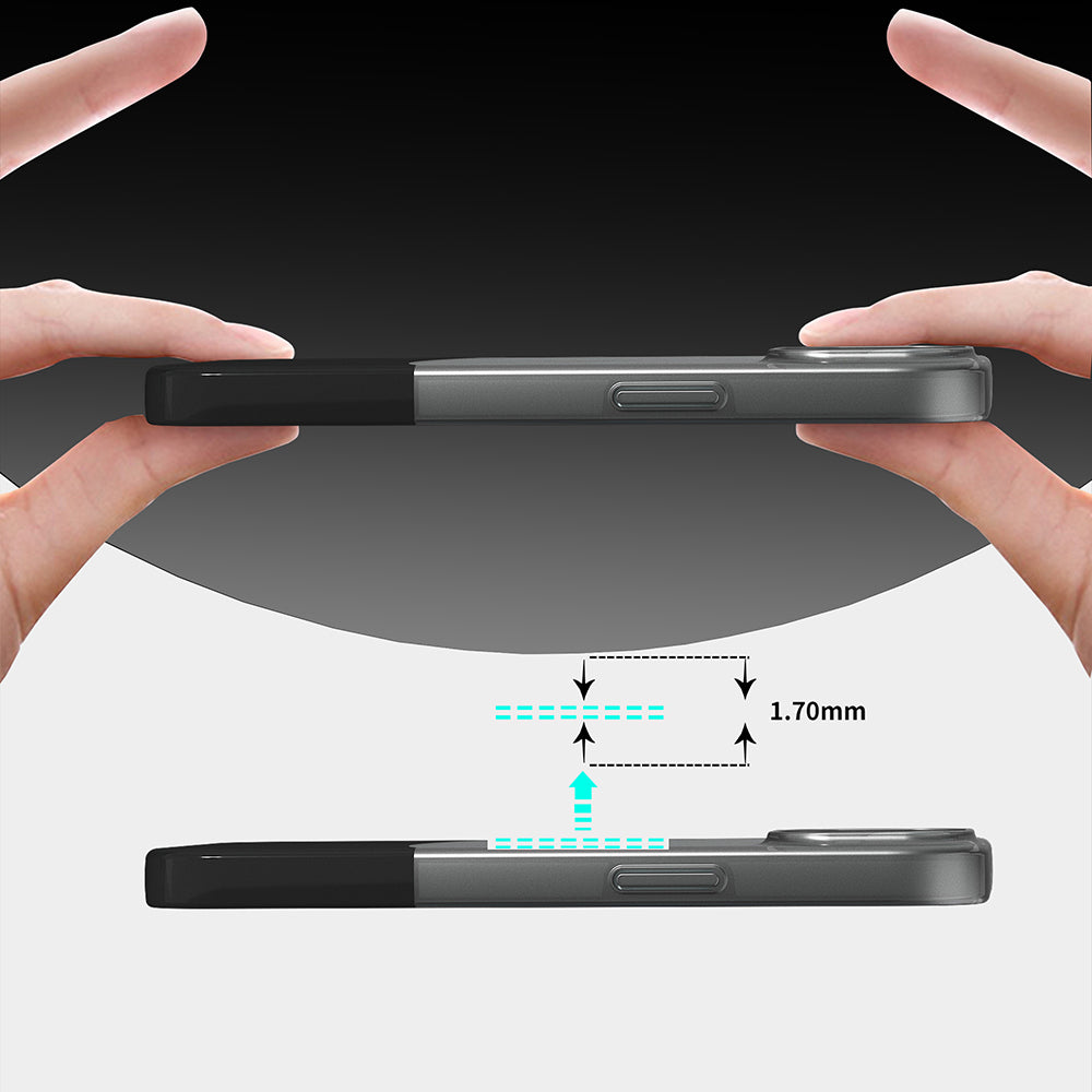 iPhone 13 Kılıf M-Safe Şarj Özellikli Mıknatıslı Mnc Duble Kapak - Siyah